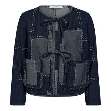 Co' Couture - Stitchy Denim Jacket - Denim Blue